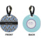 Custom Design - Circle Luggage Tag (Front + Back)