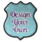 Custom Design - Iron On Patch - Shield - Style C - Front