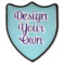 Custom Design - Iron On Patch - Shield - Style B - Front