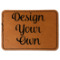 Custom Design - Leatherette Patches - Rectangle