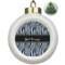 Custom Design - Ceramic Christmas Ornament - Xmas Tree (Front View)