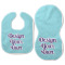 Custom Design - Baby Bib & Burp Set - Approval (new bib & burp)