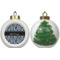 Custom Design - Ceramic Christmas Ornament - X-Mas Tree (APPROVAL)