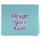 Custom Design - Kitchen Towel - Poly Cotton - Folded Half