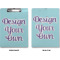 Custom Design - Clipboard (Letter) (Front + Back)