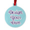 Custom Design - Metal Ball Ornament - Front