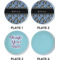 Custom Design - Set of Appetizer / Dessert Plates (Approval)