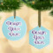 Custom Design - Frosted Glass Ornament - MAIN PARENT