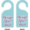 Custom Design - Door Hanger (Approval)