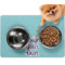 Custom Design - Dog Food Mat - Small LIFESTYLE