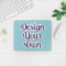 Custom Design - Rectangular Mouse Pad - LIFESTYLE 2