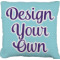 Custom Design - Burlap Pillow 18"