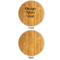 Custom Design - Bamboo Cutting Board - Front & Back