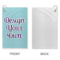 Custom Design - Microfiber Golf Towels - Small - Approval