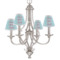 Custom Design - Chandelier Shade Shade - Lifestyle (On chandelier)