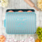 Custom Design - Aluminum Baking Pan - Teal Lid - LIFESTYLE