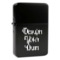 Custom Design - Windproof Lighters - Black - Front/Main