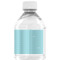 Custom Design - Water Bottle Label - Back View