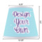 Custom Design - Poly Film Empire Lampshade - Dimensions