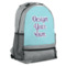 Custom Design - Large Backpack - Gray - Angled View