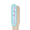 Custom Design - Wooden Food Pick - Paddle - Single Sided - Front & Back