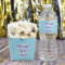 Custom Design - Water Bottle Label - w/ Favor Box