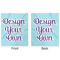 Custom Design - Minky Blanket - 50"x60" - Double Sided - Front & Back