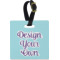 Custom Design - Personalized Square Luggage Tag