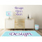 Custom Design - Wall Graphic Decal Wooden Desk