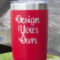 Custom Design - Red Polar Camel Tumbler - 20oz - Close Up