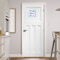 Custom Design - Square Wall Decal on Door