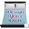 Custom Design - Duvet Cover - Queen - On Bed