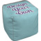 Custom Design - Cube Pouf Ottoman (Top)