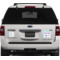 Custom Design - Personalized Square Car Magnets on Ford Explorer