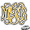 Custom Design - Monogram Car Decal