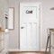 Custom Design - Wall Letter on Door