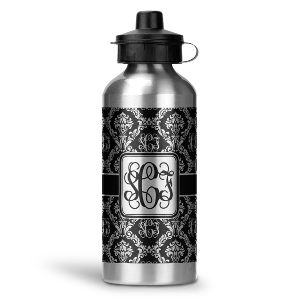 Custom Design Your Own Water Bottle - Aluminum - 20 oz - Silver