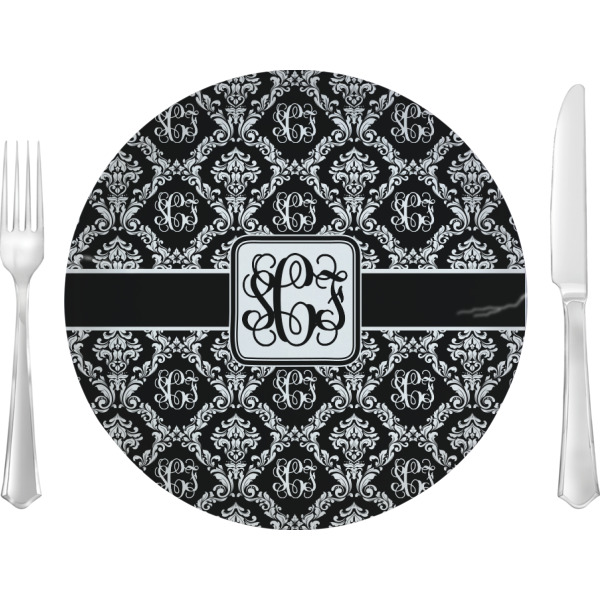 Custom Design Your Own 10" Glass Lunch / Dinner Plate