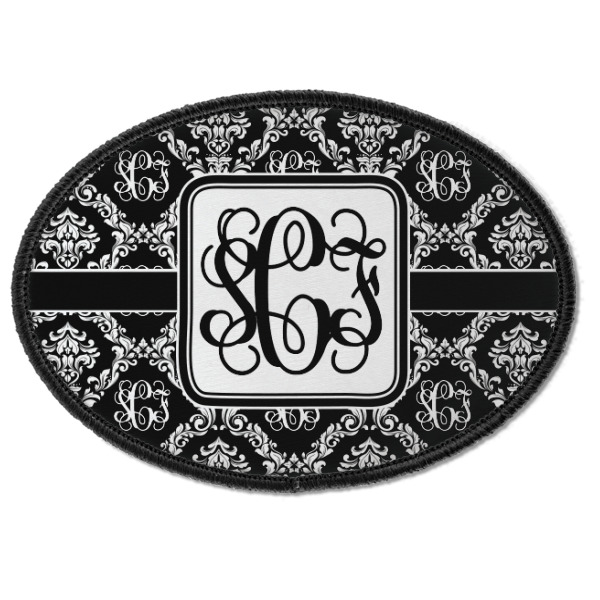 Custom Design Your Own Iron On Oval Patch