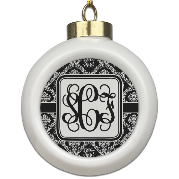 Custom Design Your Own Ceramic Ball Ornament