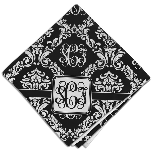 Custom Monogrammed Damask Cloth Dinner Napkin - Single