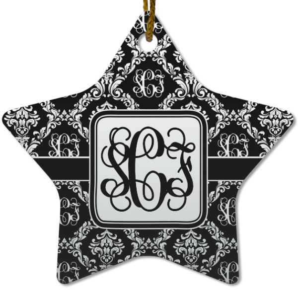 Custom Design Your Own Star Ceramic Ornament