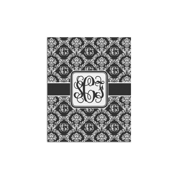 Custom Monogrammed Damask Posters - Matte - 16x20