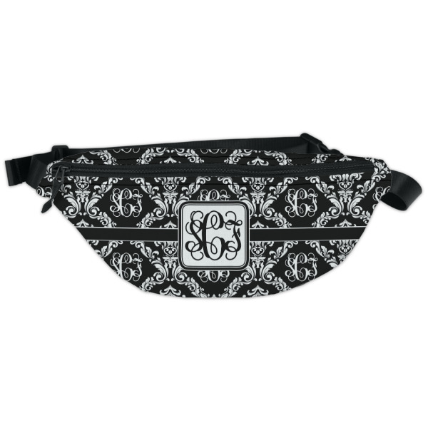 Custom Monogrammed Damask Fanny Pack - Classic Style