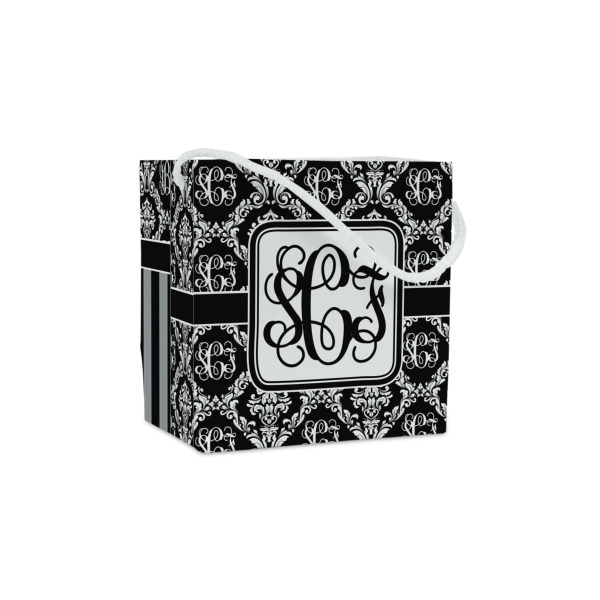 Custom Monogrammed Damask Party Favor Gift Bags