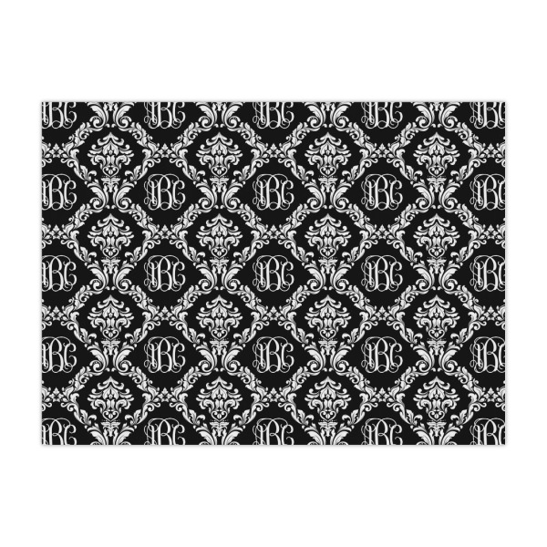 Custom Monogrammed Damask Large Tissue Papers Sheets - Heavyweight