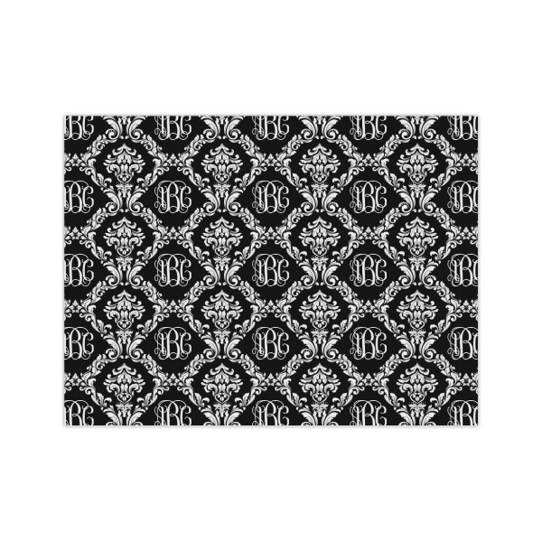 Custom Monogrammed Damask Medium Tissue Papers Sheets - Heavyweight