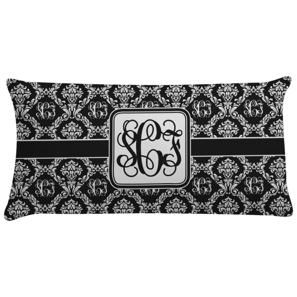 Custom Monogrammed Damask Pillow Case (Personalized)