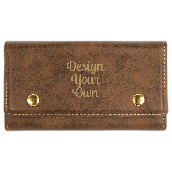 Custom Design Your Own Cards & Dice Set - Rustic Brown