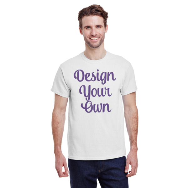 Custom Design Your Own T-Shirt - White - 2XL